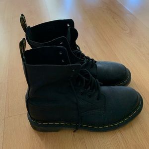 Dr Martens Pascal Pebbled Leather Boots
